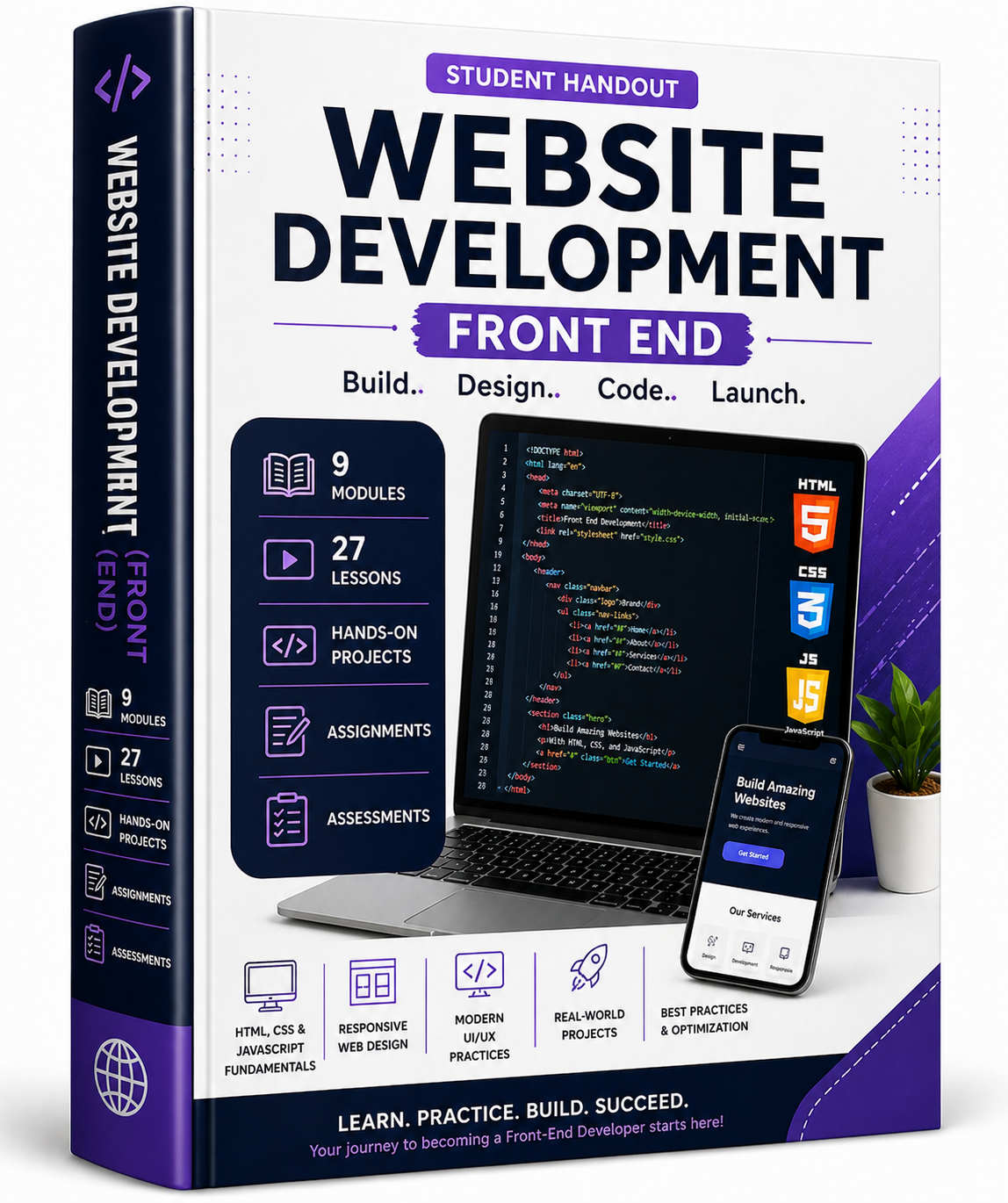 WEBSITE DEVELOPMENT (FRONT-END) – STUDENT HANDOUT