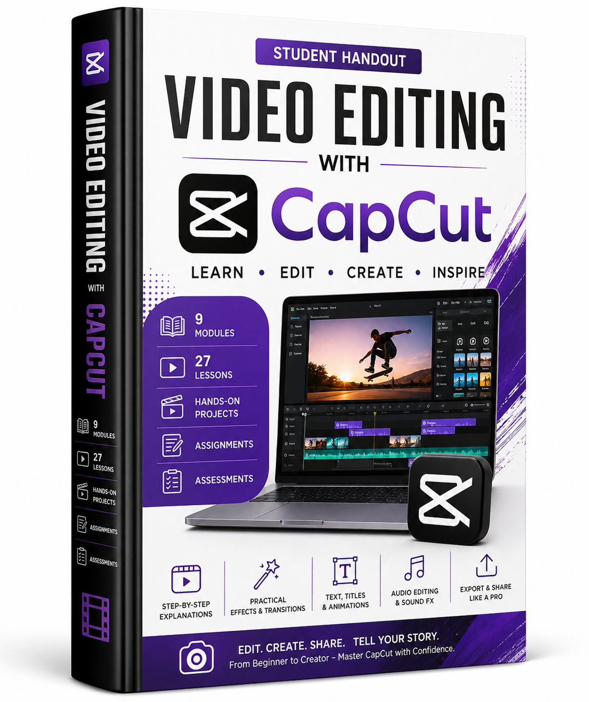 VIDEO EDITING WITH CAPCUT – STUDENT HANDOUT